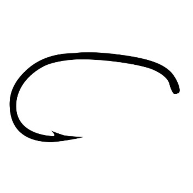 Tiemco TMC 2487 Shrimp & Caddis Pupae Hooks – #22