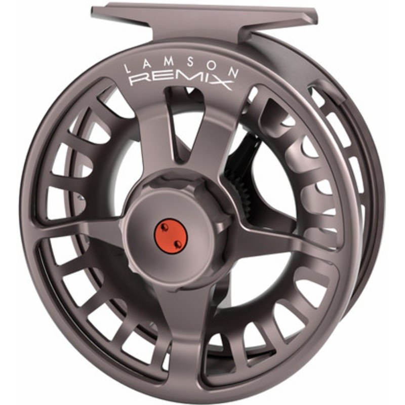 Waterworks Lamson Remix -3+ Fly Fishing Reel – Smoke