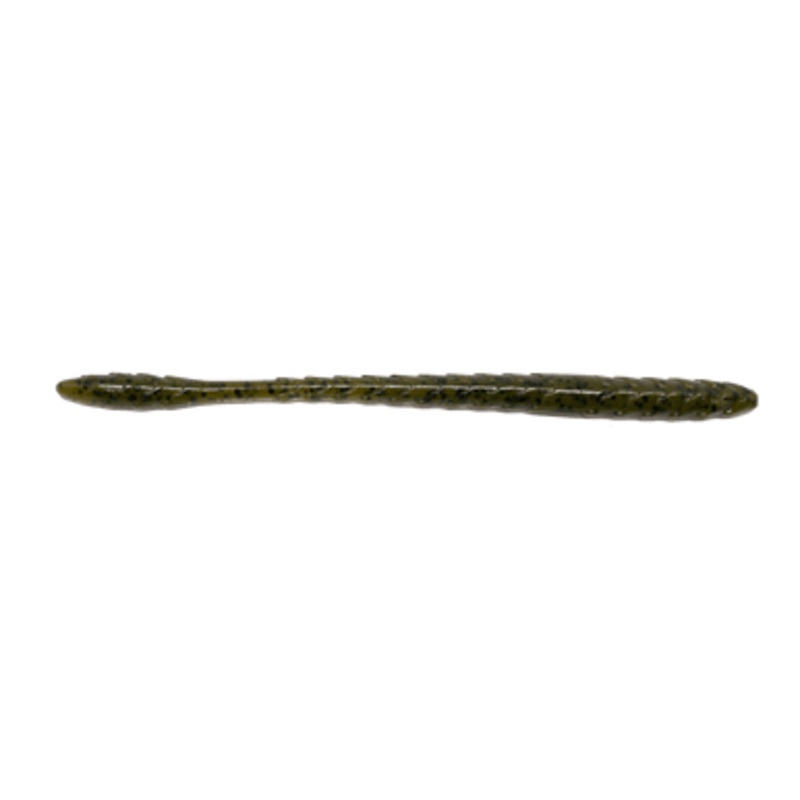 Googan Baits Slim Shake Worm – Green Pumpkin