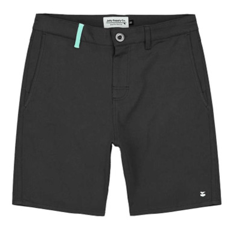 Jetty Stroll Chino Walkshort – Charcoal- 32