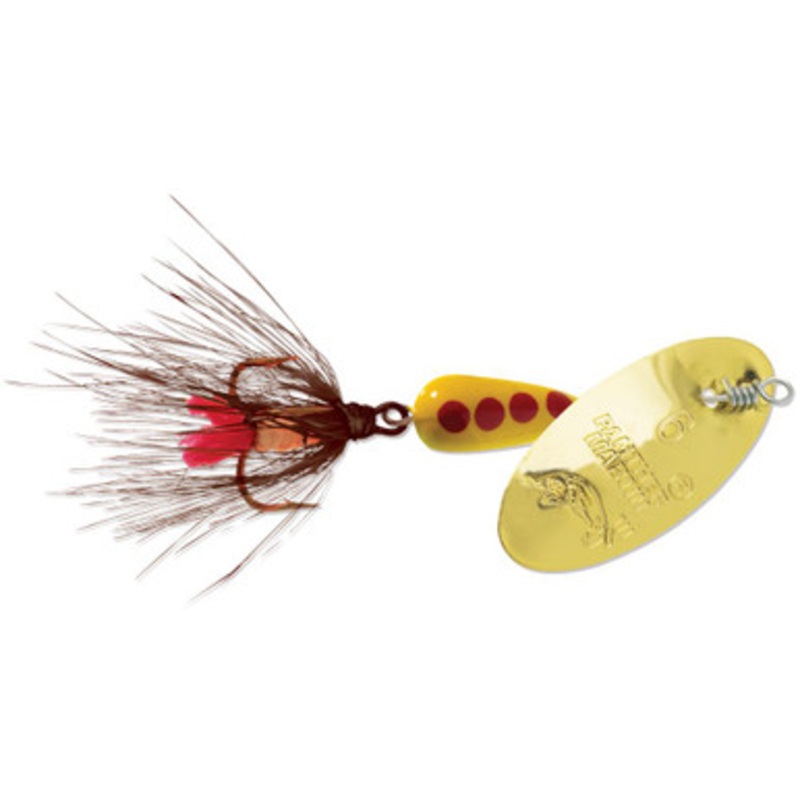 Panther Martin Inline Spinner – #4 – Regular Fly Gold & Brown