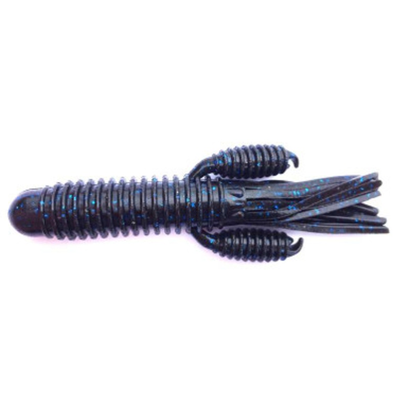 Reins Craw Tube Lure – Black Blue Flake