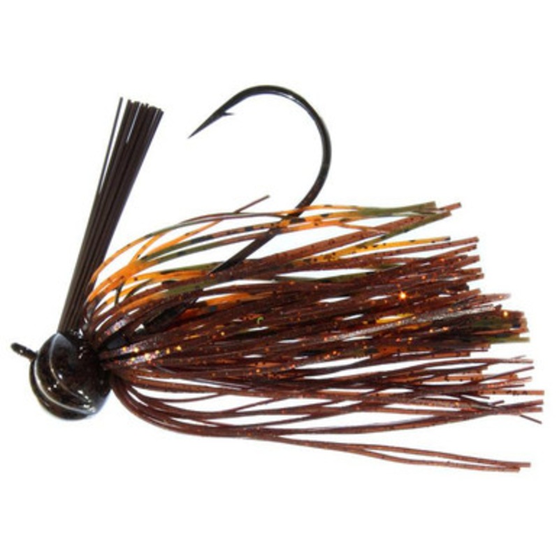 Greenfish Tackle Crawball Football Jig – 3/8oz – Brown Craw