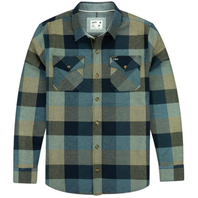 Jetty Breaker Classic Flannel Shirt – Indigo – 2X-Large