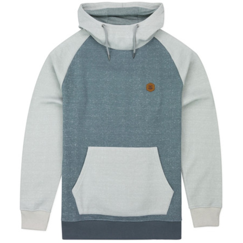 Jetty Nautilus High Neck Hoodie – Grey – 2X-Large