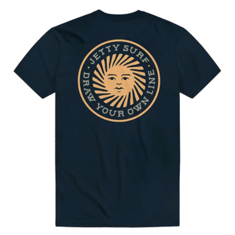 Jetty Sol Short Sleeve T-Shirt – Navy – Small
