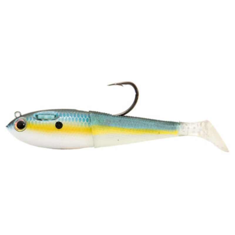 SpoolTek Pro Series 4” Fatty with 10” Leader Threadfin Shad