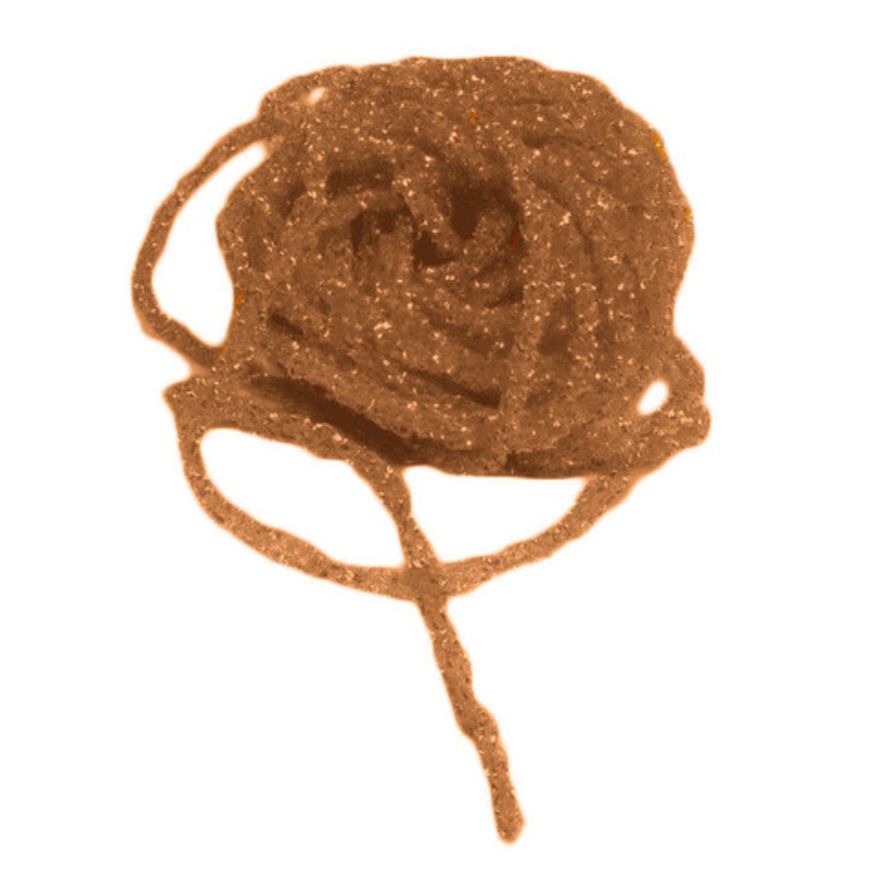 Hareline Dubbin Dyed Pearl Diamond Braid – Rootbeer