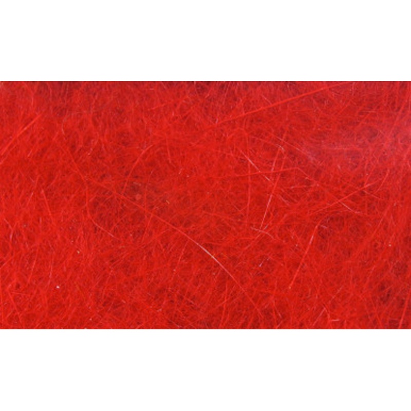 Hareline Dubbin Rabbit Dubbin – Fluorescent Red