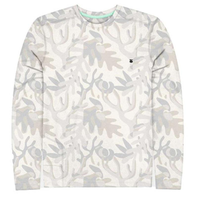 Jetty Brigantine UV Long Sleeve Shirt – Cream – Small