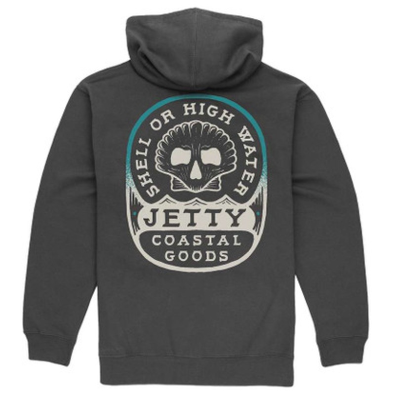 Jetty Highwater Hoodie – Charcoal – X-Large