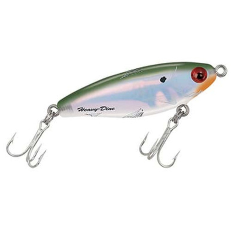 MirrOlure 18MR MirrOdine Irresistible Sinking Twitchbait Lure Bayou Green/White