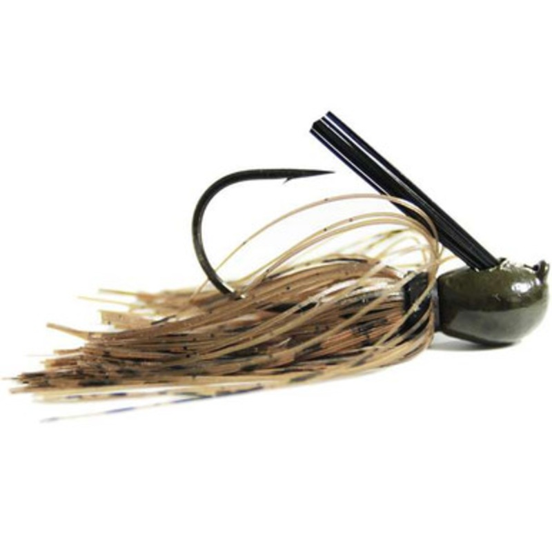 Missile Baits MJMF12-GP Ike’s Mini Flip Jig – Green Pumpkin