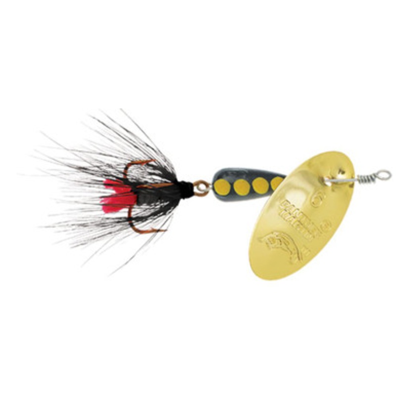 Panther Martin Inline Spinner – #6 – Regular Fly Gold & Black