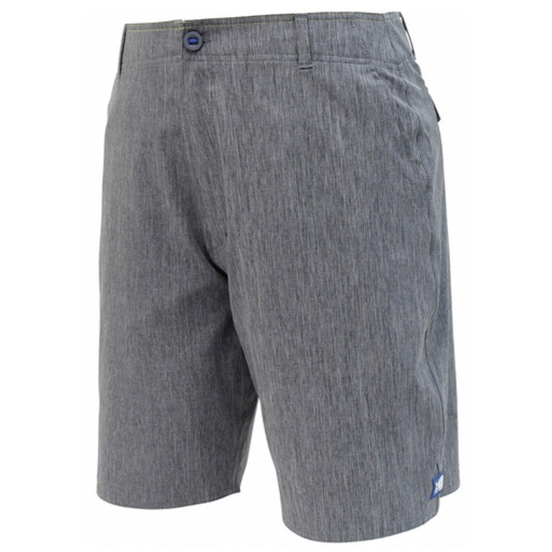 Aftco Cloudburst Fishing Shorts – 10in – Charcoal Heather – 30