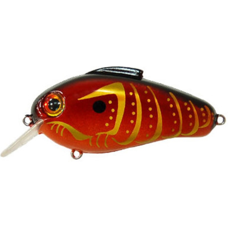 Bill Lewis Echo 1.75 Squarebill Crankbait – Rayburn Red Craw