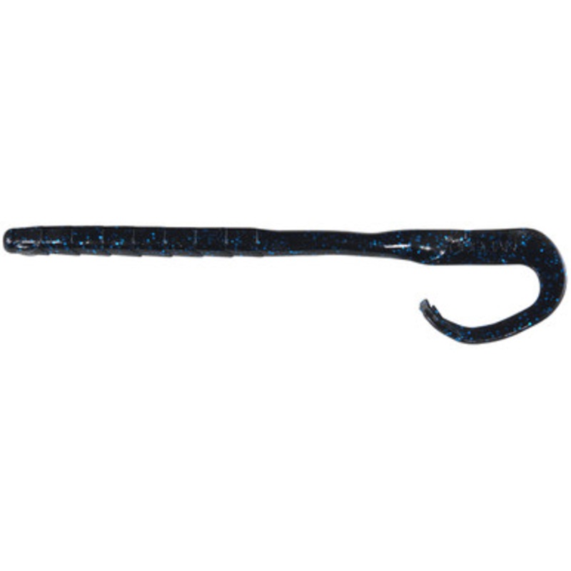 Googan Baits 10” Mondo Worm – Black Blue Flake