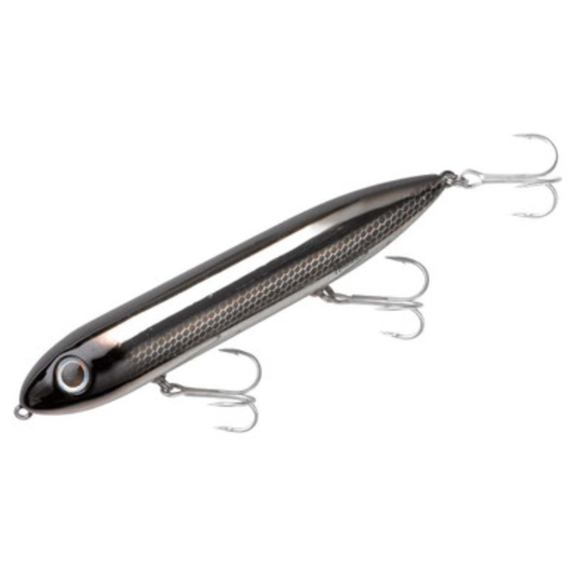 Heddon X9256 Super Spook Lures 02 Black Shiner