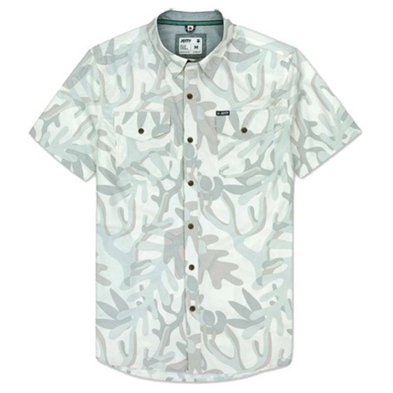 Jetty Wellpoint Performance Woven Shirt – Cream – X-Large