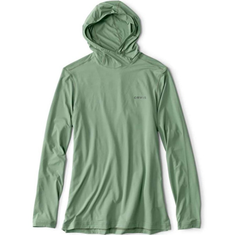 Orvis Sun Defense Long Sleeve Hoodie – Fiddlehead – 2X-Large