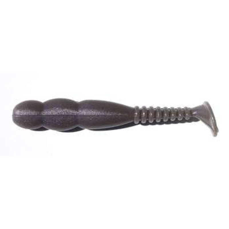Reins Fat Rockvibe Shad Lure 3.25in Ghost Pro Blue