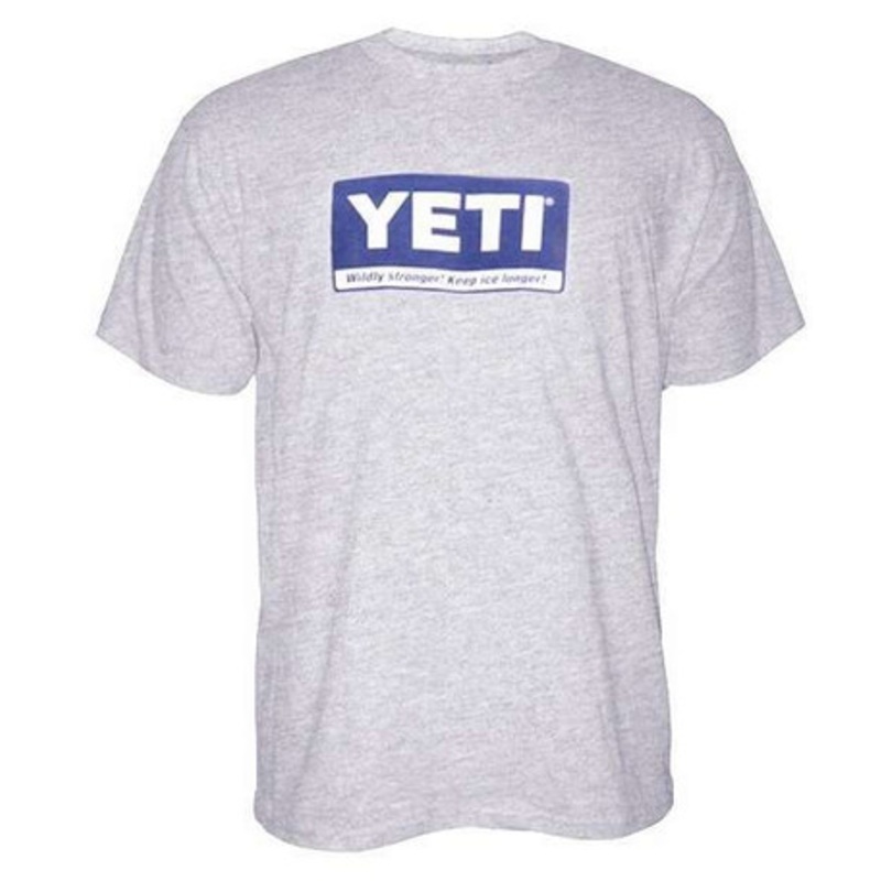 YETI Billboard Logo Short Sleeve T-Shirt – Gray – Medium