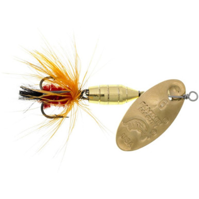 Panther Martin Inline Spinner – #6 – Fly Gold & Orange
