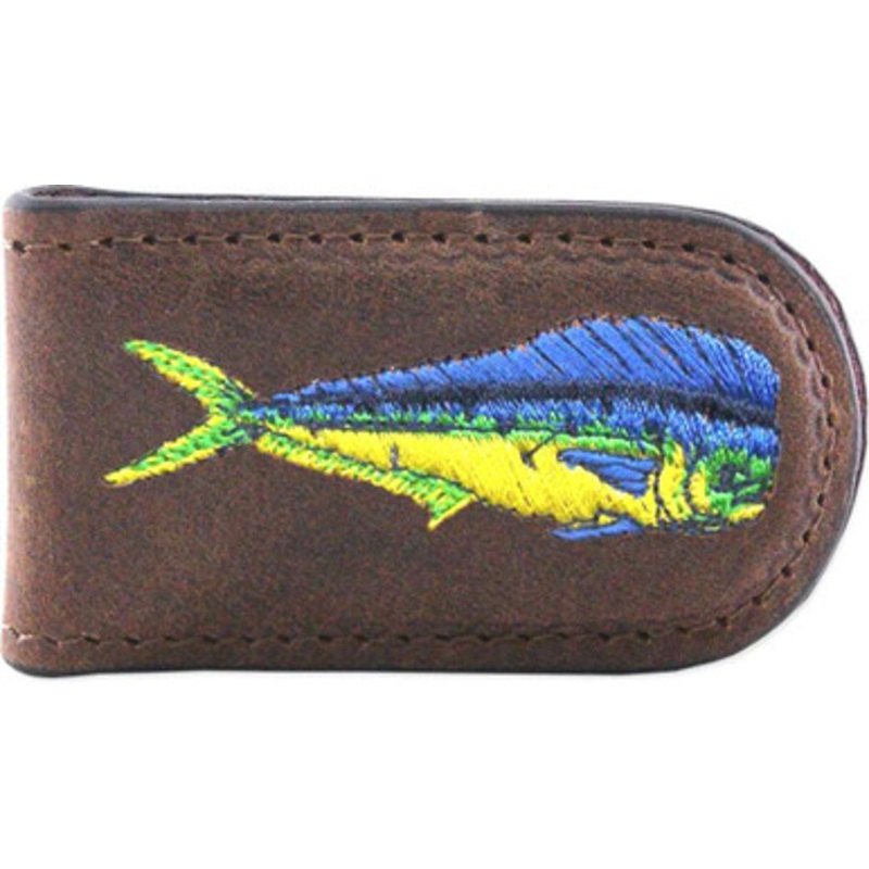 Zep-Pro Dolphin Embroidered Money Clip
