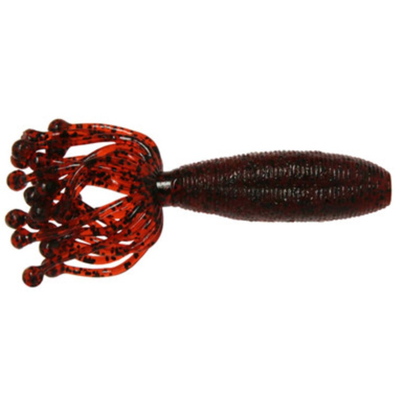 Damiki HYDRA-4 Hydra Soft Bait – 4in Cherry Red