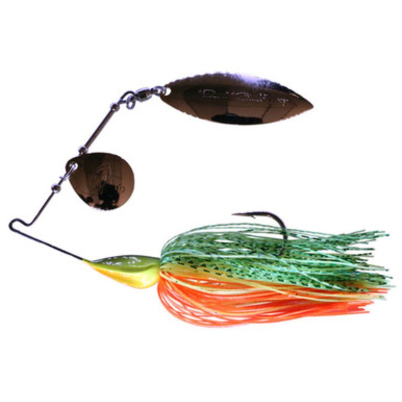 Damiki MTS-38 M Hull Turbulence Spinner Bait Lure Hot Tiger