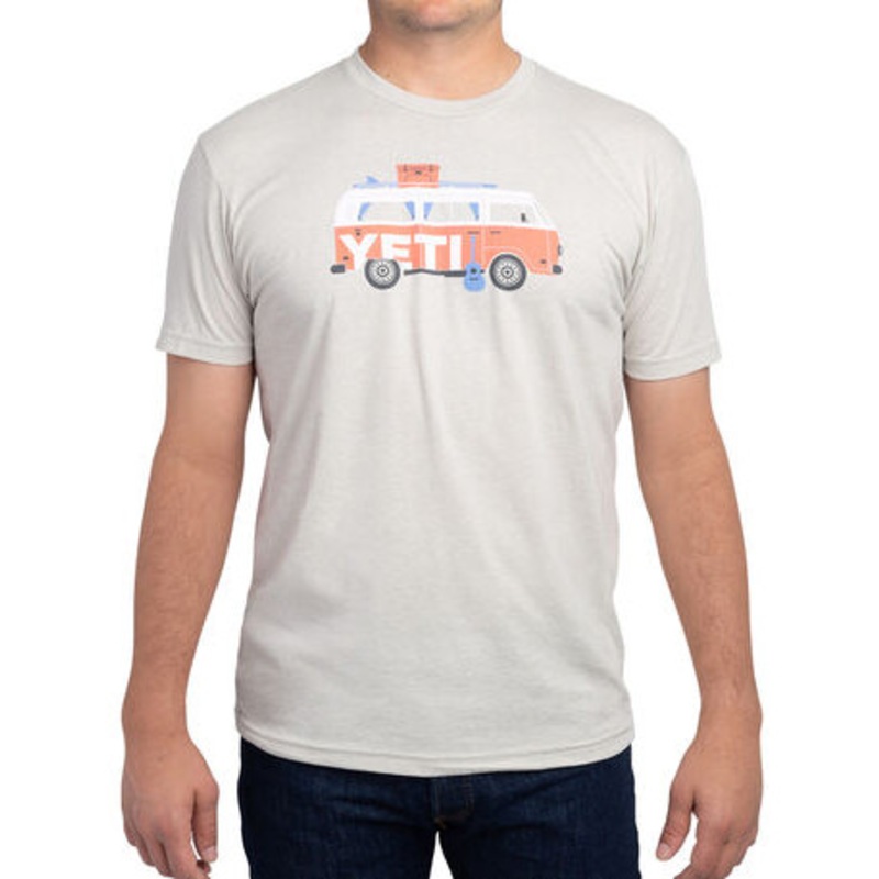 YETI Coastal Camper Short Sleeve T-Shirt – Tan – X-Large