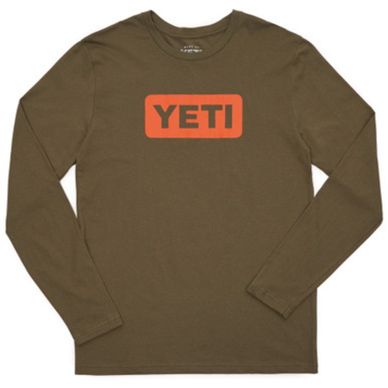 YETI Logo Badge Long Sleeve Shirt – XL
