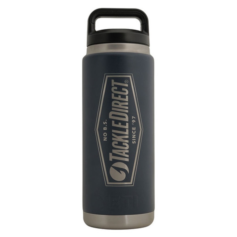 YETI Rambler Bottle 26oz – TackleDirect No BS Logo