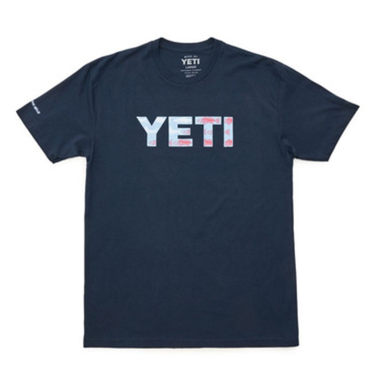 YETI Vineyard Short Sleeve T-Shirt – Navy – XL