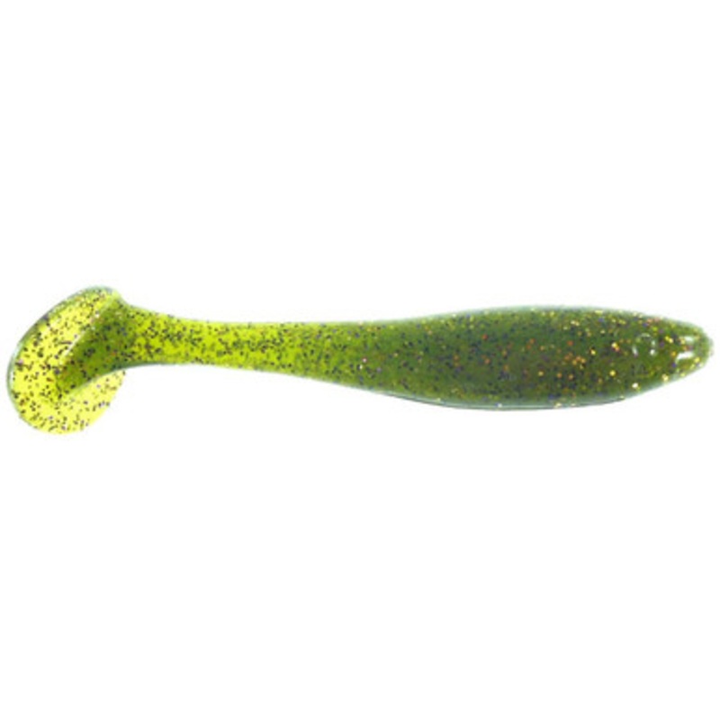 MegaStrike 3” Fat Shad Swim Baits Green Pumpkin Purple Copper Flake