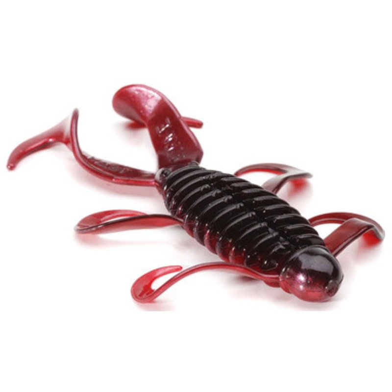 MegaStrike Mega Bug 4.5” Soft Plastic Lures Red Shad