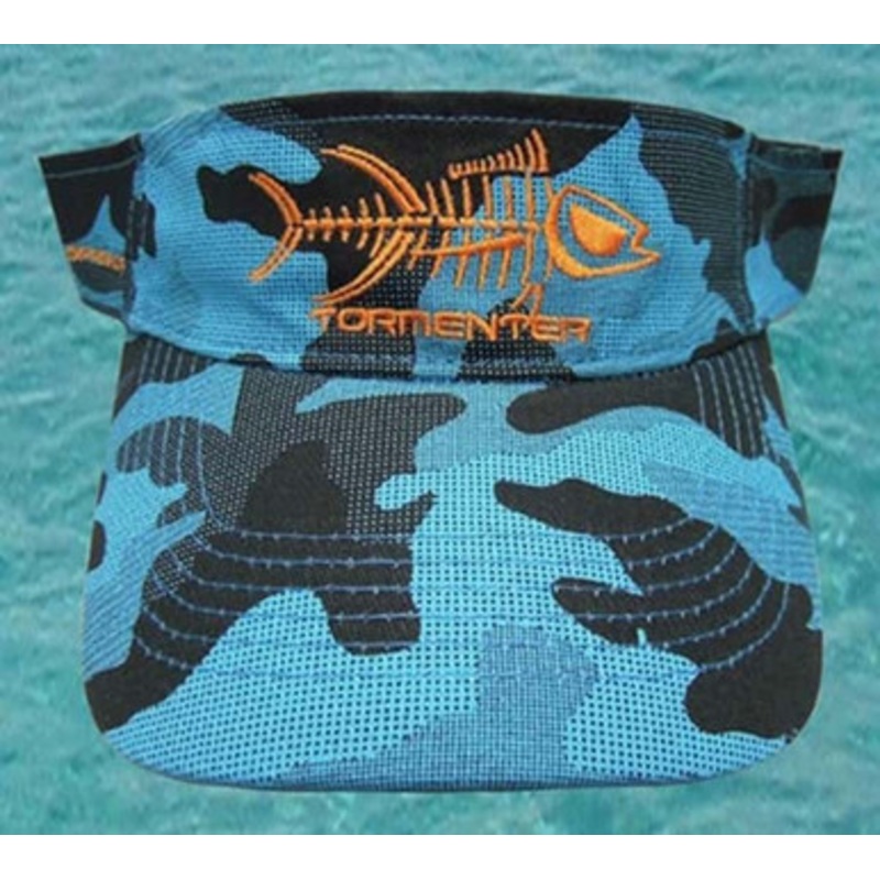 Tormenter Visor – Raging Tuna Logo Water Camo