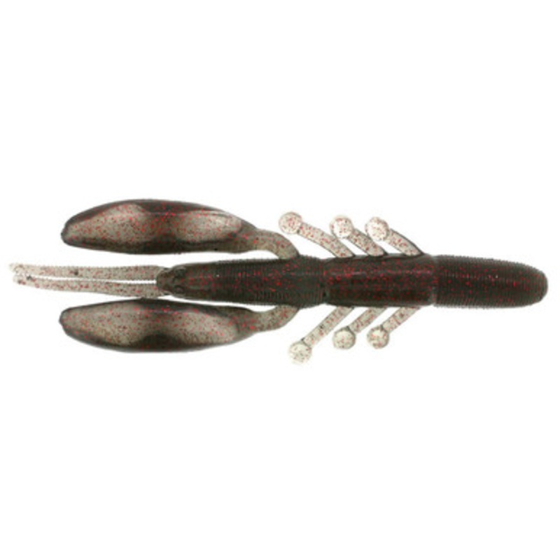 Damiki AIRCW-4 Aircraw 4in Soft Bait Black Red