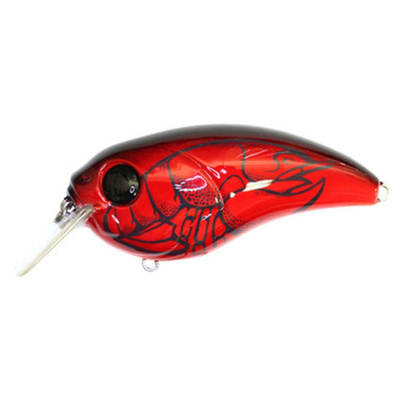 Damiki Brute 70 Crankbait Lure Red Craw