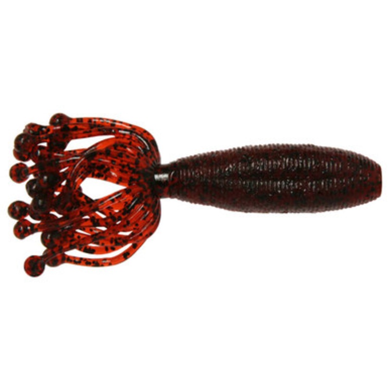 Damiki HYDRA-3 Hydra Soft Bait – 3in Cherry Red
