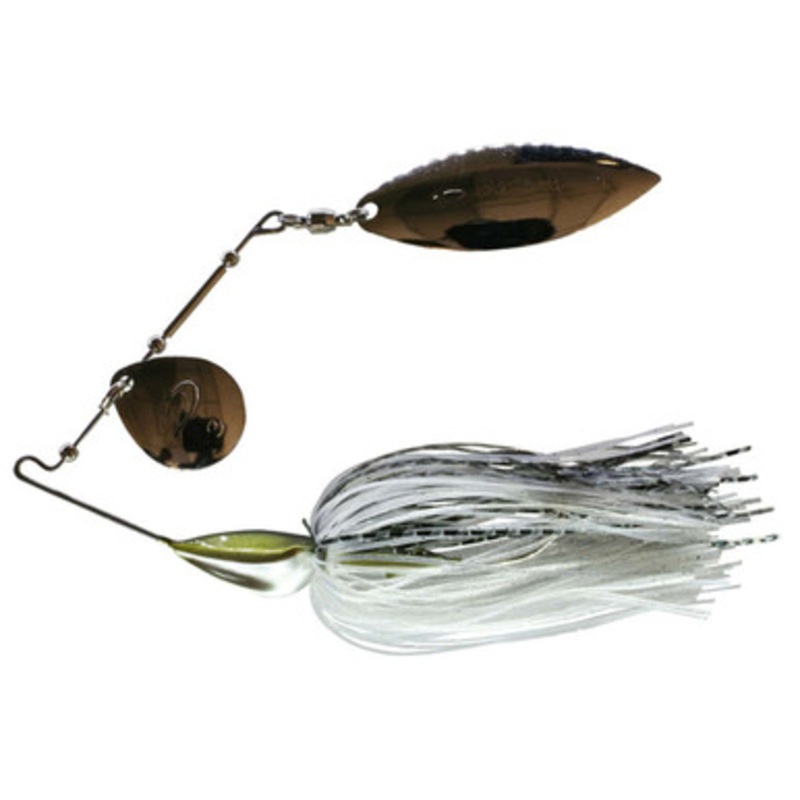 Damiki MTS-14 M Hull Turbulence Spinner Bait Lure Natural Shad