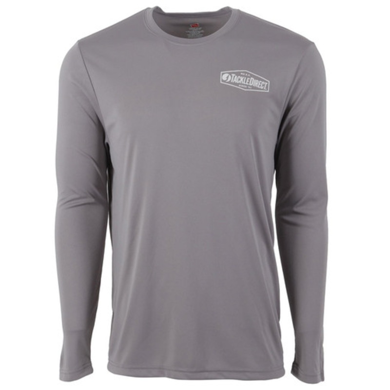 TackleDirect No B.S. Logo Performance Long Sleeve Shirt – XL
