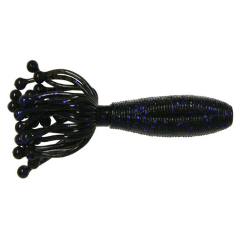 Damiki HYDRA-3 Hydra Soft Bait – 3in Black Blue
