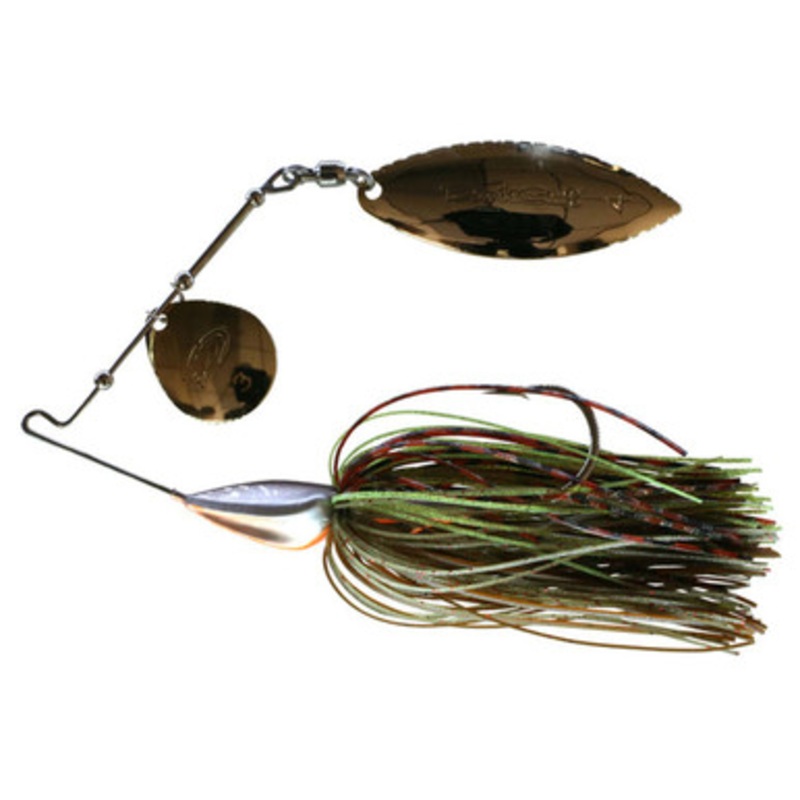 Damiki MTS-14 M Hull Turbulence Spinner Bait Lure Red Tiger