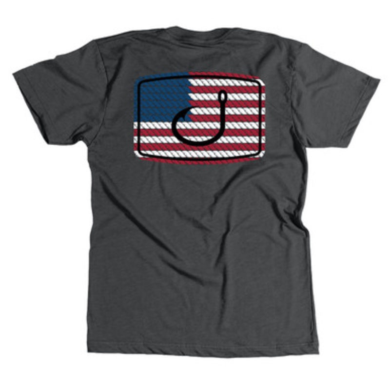 AVID Sportswear American Anthem T-Shirt – Charcoal Heather – Small