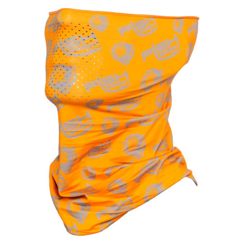 Fish Monkey FM40 Performance Face Guard – Light Orange