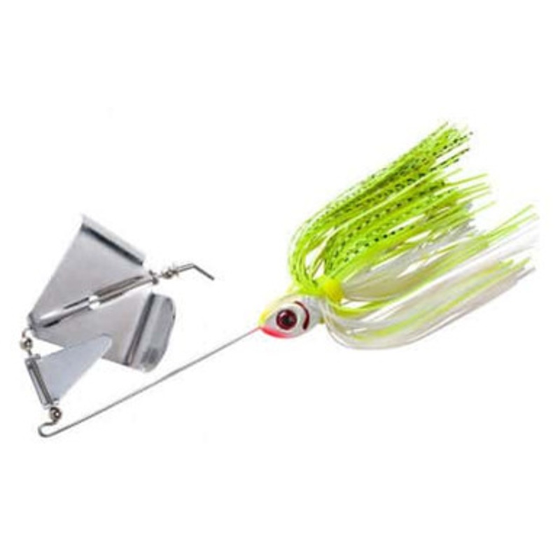 Booyah BYB14 Buzz 1/4oz Bait 606 Chartreuse Pearl White/White Chartreuse