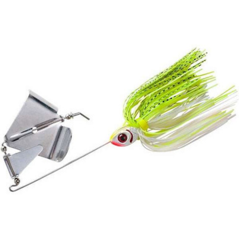 Booyah BYB38 Buzz 3/8oz Bait 606 Chartreuse Pearl White/White Chartreuse