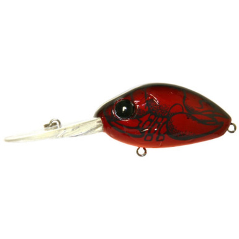 Damiki DC 200 Crankbait Lure Red Craw