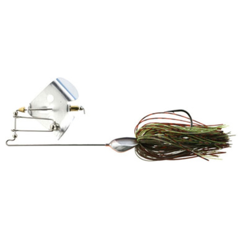 Damiki MTB-N-38 M Hull Turbulence Buzz Bait Lure Red Tiger